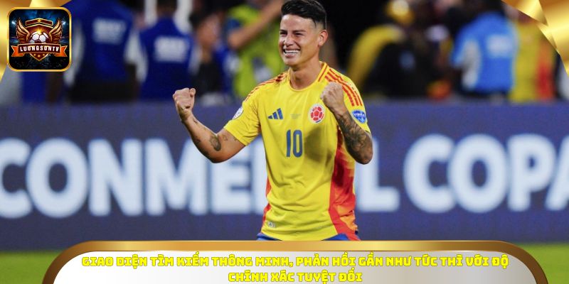 Giao diện bảng xếp hạng trực tiếp trên Luongsontv