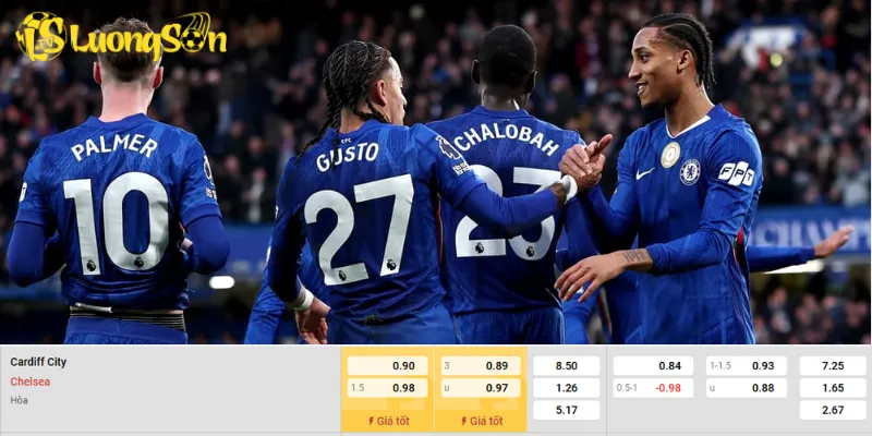Chi tiết kèo Cardiff City vs Chelsea