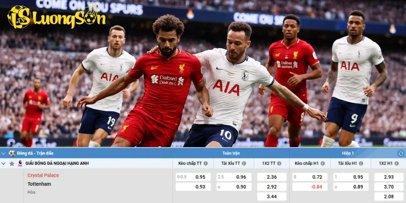 Chi tiết kèo Crystal Palace vs Tottenham