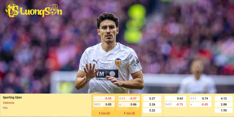 Chi tiết kèo Gijon vs Valencia