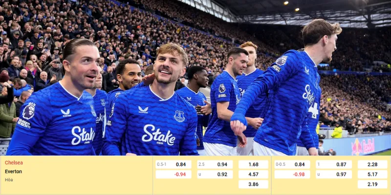 Khả năng khô hạn bàn thắng trong trận đấu Chelsea vs Everton