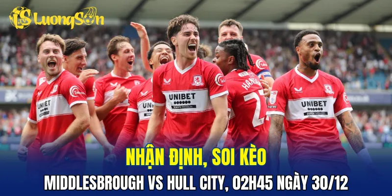 Middlesbrough đang nhỉnh hơn so với Hull City