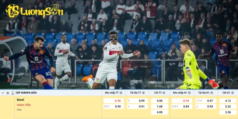Nhiều khả năng có ít bàn thắng được ghi trong cuộc so tài Basel vs Aston Villa