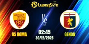 Soi Kèo Tài Xỉu, Phạt Góc Trận AS Roma vs Genoa, 02h45 Ngày 30/12