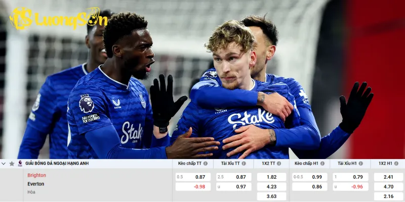 Chi tiết kèo Brighton vs Everton