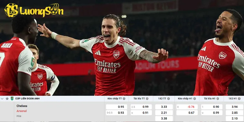 Chi tiết kèo Chelsea vs Arsenal