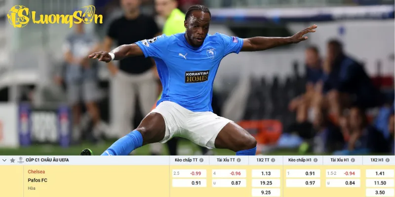 Chi tiết kèo Chelsea vs Pafos