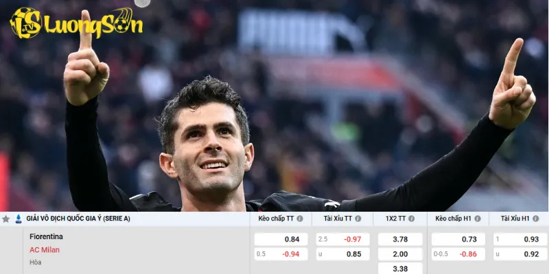 Chi tiết kèo Fiorentina vs AC Milan