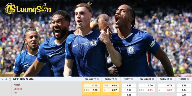 Chi tiết kèo Napoli vs Chelsea
