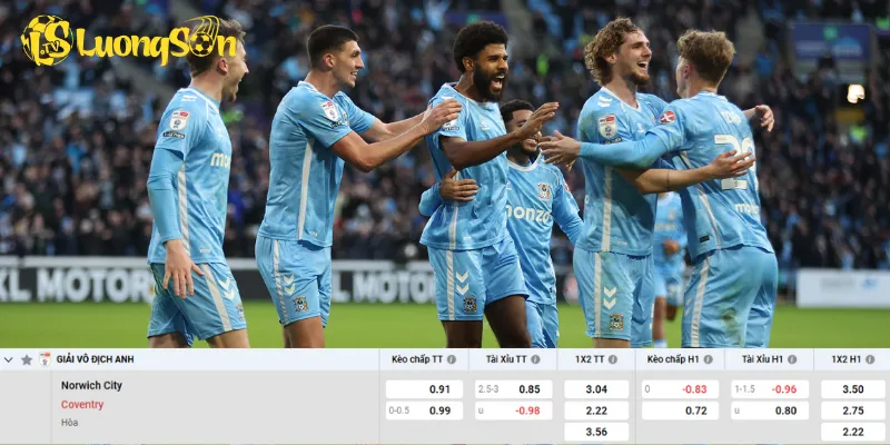 Chi tiết kèo Norwich City vs Coventry City