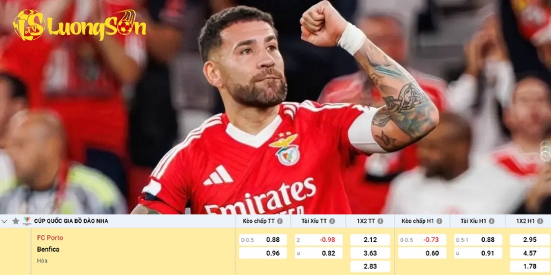 Chi tiết kèo Porto vs Benfica
