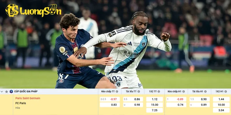 Chi tiết kèo PSG vs Paris FC