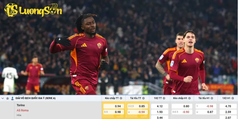 Chi tiết kèo Torino vs AS Roma