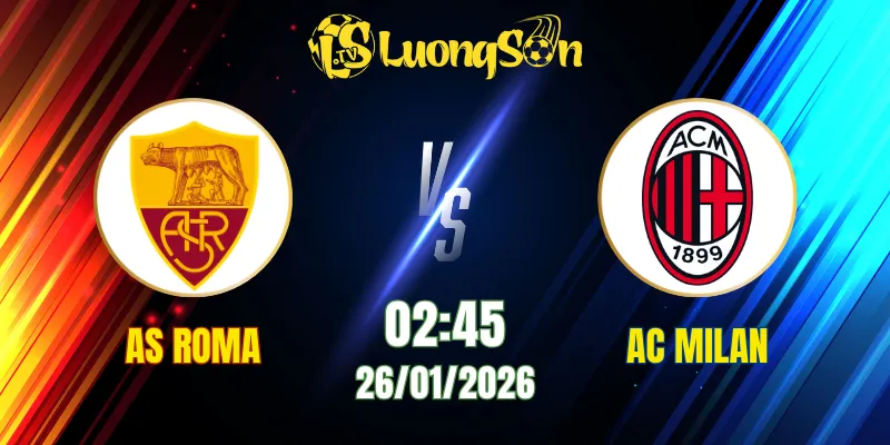 Soi Kèo Tài Xỉu, Phạt Góc Trận AS Roma vs AC Milan, 02h45 Ngày 26/01