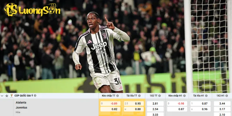 Chi tiết kèo Atalanta vs Juventus