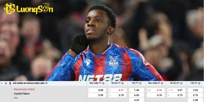 Chi tiết kèo Man United vs Crystal Palace