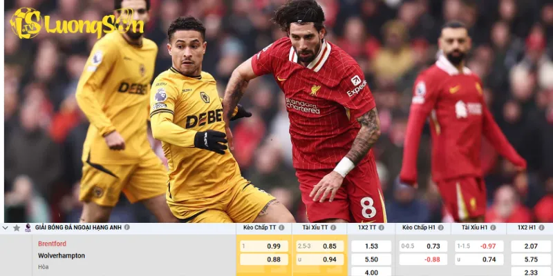 Chi tiết kèo Brentford vs Wolves