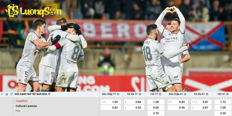 Chi tiết kèo Castellon vs Leonesa