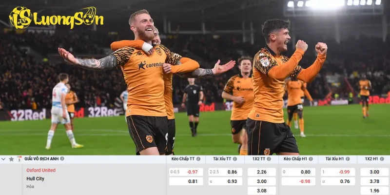 Chi tiết kèo Oxford United vs Hull City