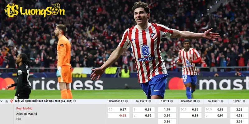 Chi tiết kèo Real Madrid vs Atletico Madrid